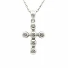 Collier Pendentif Croix - OR & Diamants