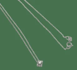 Collier pendentif diamant 0,15ct