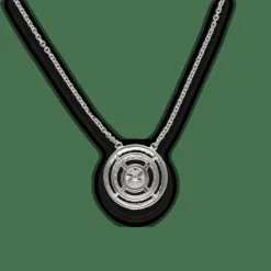 Collier pendentif diamant 0,60 Ct E-SI2 en or blanc