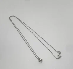 Collier pendentif diamant 0,15ct