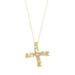 Collier pendentif et diamants