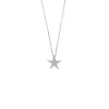Collier pendentif Etoile diamants