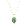 Collier pendentif jade