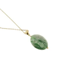 Collier pendentif jade