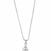 COLLIER PENDENTIF OR & DIAMANTS