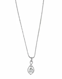 COLLIER PENDENTIF OR & DIAMANTS
