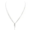 Collier Pendentif Or blanc Diamant