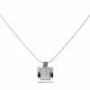 Collier Pendentif Or blanc Diamant