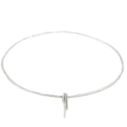 Collier Pendentif Or blanc Diamant