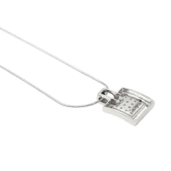 Collier Pendentif Or blanc Diamant