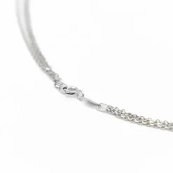 Collier Pendentif Or blanc Diamant