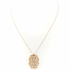Collier Pendentif Or jaune Diamant