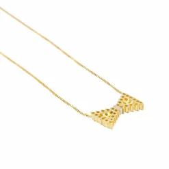 Collier Pendentif Or jaune Diamant