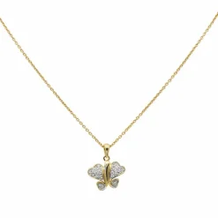 Collier Pendentif Or jaune Diamant