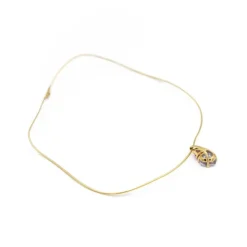 Collier Pendentif Or jaune Améthyste