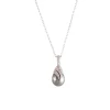 Collier pendentif Perle de Tahiti Diamants