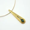 Collier pendentif tourmaline Bent Gabrielsen