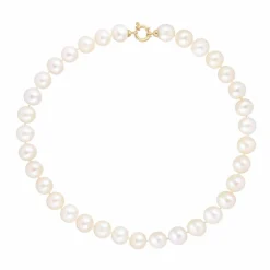 Collier Perle 11mm Or Jaune 18 Carats