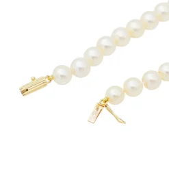 Collier Perle Or jaune Saphir, Diamant