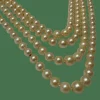 Collier perles 4 rangs