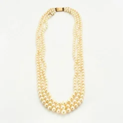 Collier Perles 3 rangs