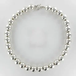 Collier perles d'argent