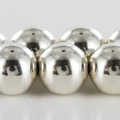 Collier perles d'argent