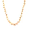 Collier perles de culture et femoir en or jaune