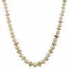 Collier perles de culture et perles d'opales facetté
