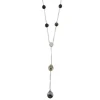 Collier perles et diamants