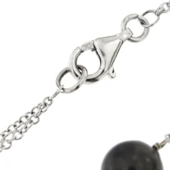 Collier perles et diamants