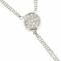 Collier perles et diamants