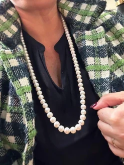 Collier Perles Or
