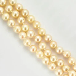 Collier Perles Or & Diamants