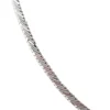 COLLIER PLAT OU BLANC