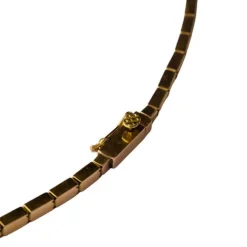 Collier Retro - années 50 - or jaune 18k