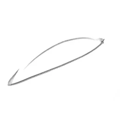 Collier Rivière de Diamants Or Blanc 3,62 Carats