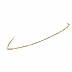 Collier Rivière de Diamants Or Rose 6,60 Carats