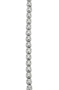 Collier Rivière Or blanc Diamants