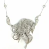 Collier russe motif floral Diamants