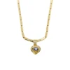 Collier saphir et diamants