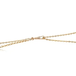 Collier sautoir or jaune