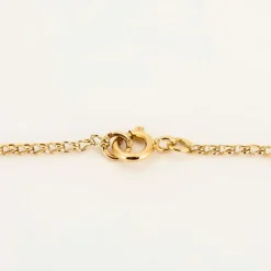 Collier Sautoir or jaune perles de cultures