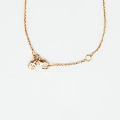 Collier Selim Mouzannar Tourmaline Rose Diamants Or Rose