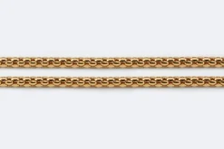 Collier serpent FOPE en or rose