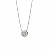 Collier solitaire diamant 0,50 ct