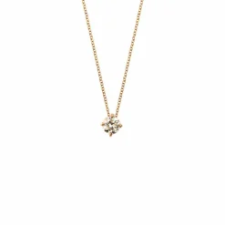 Collier Solitaire diamant 0,51 ct