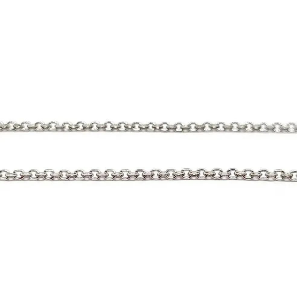 Collier solitaire diamant or blanc