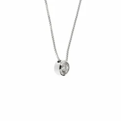 Collier solitaire diamant 0,50 ct