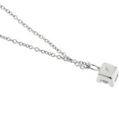 Collier solitaire diamant 0,50 ct